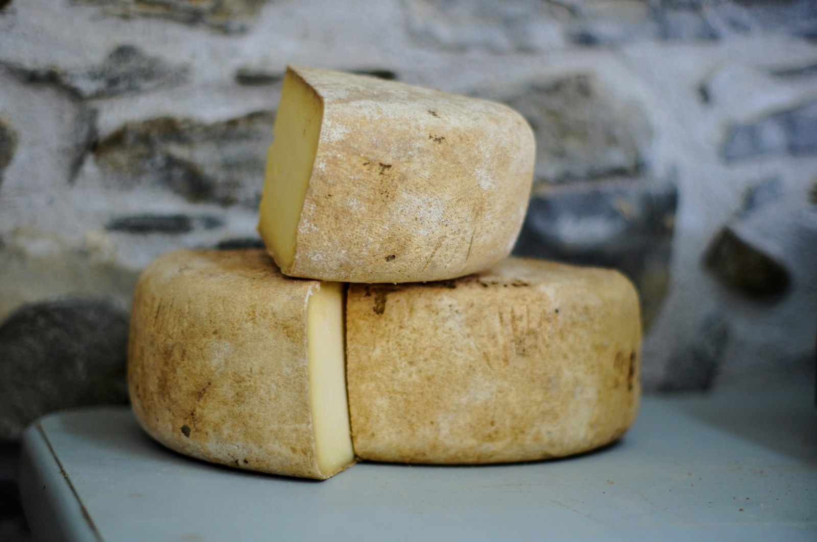 Cheese board with bread