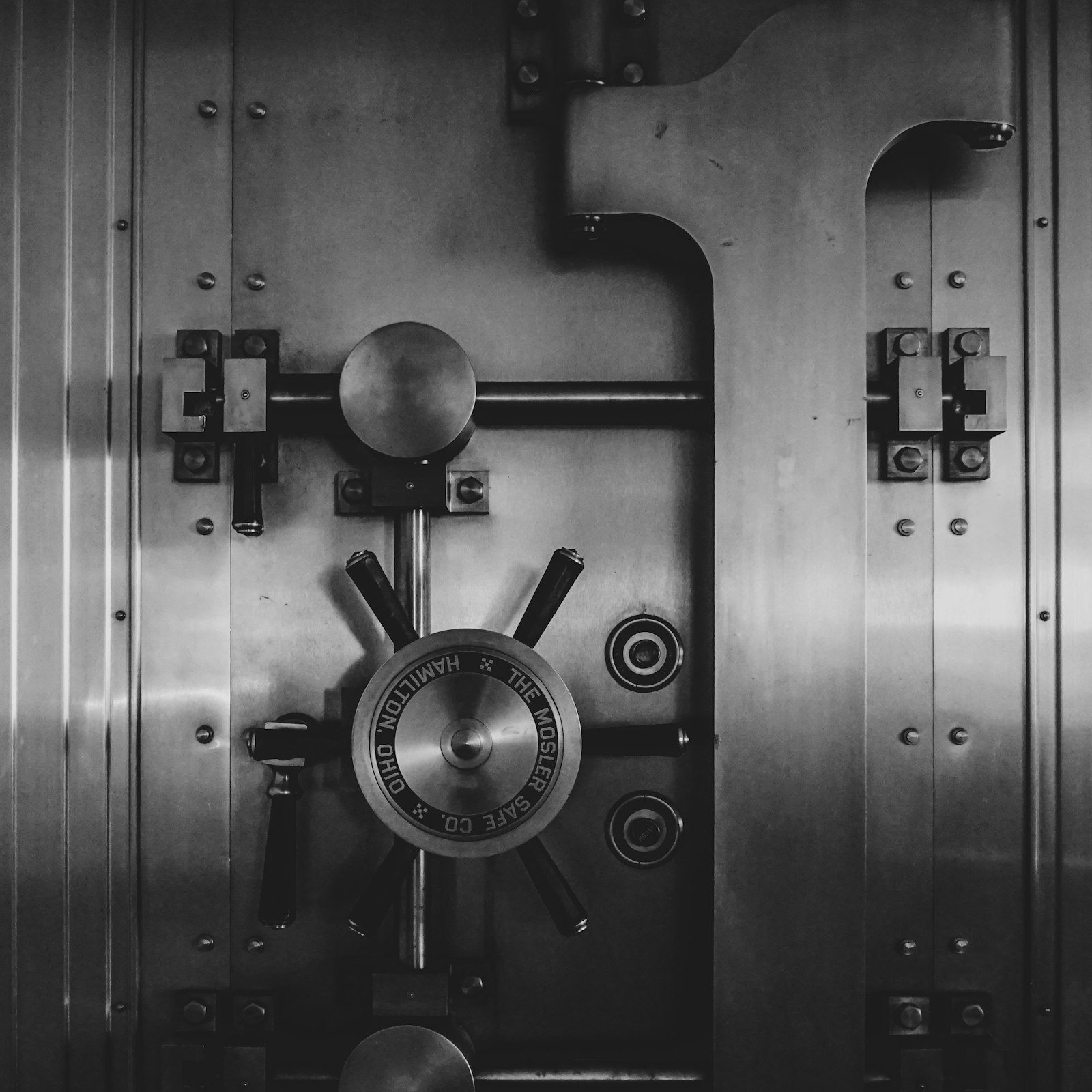 Forge locksmith working on a lock cylinder