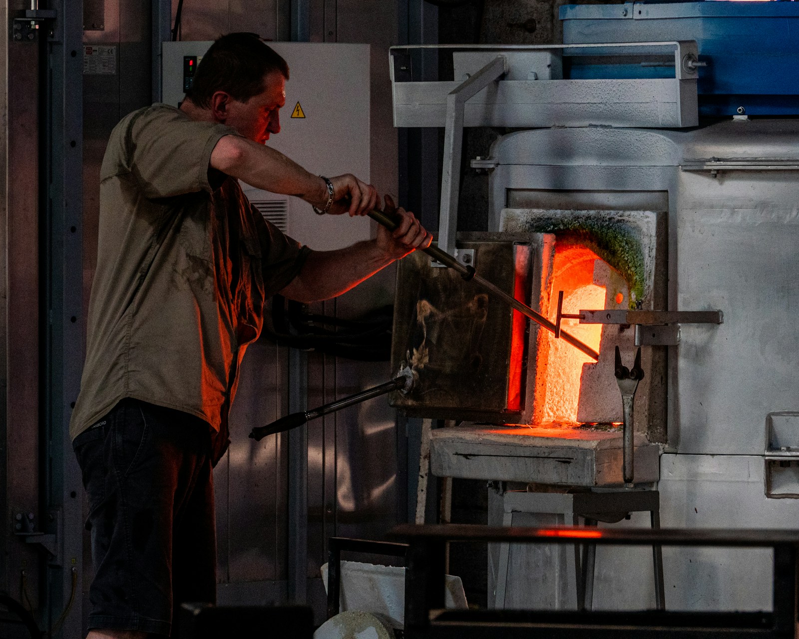 Inside the Furnace & Breath glass studio