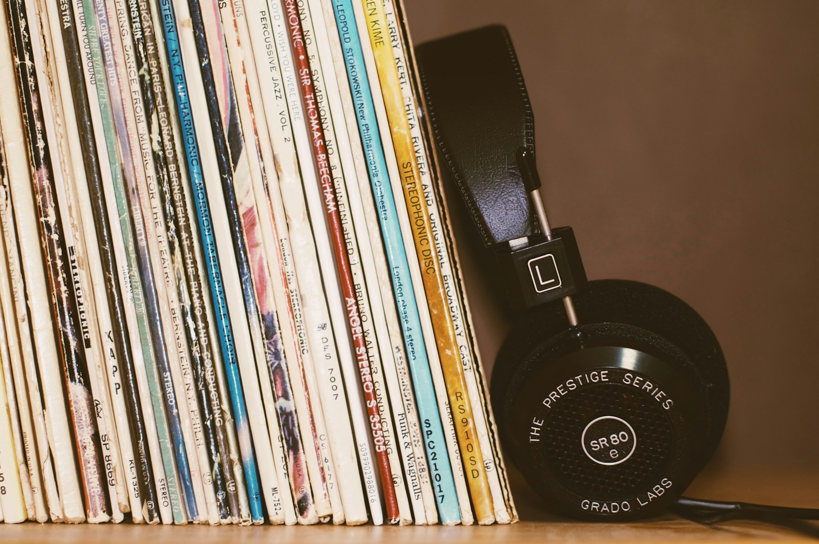 Record store crates